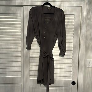 Tommy bahama gray shirt dress